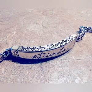 Brighton “Friends” bracelet. Never worn.